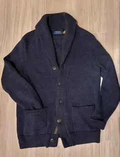 Polo Ralph Lauren ショールカラー カーディガン　ネイビー