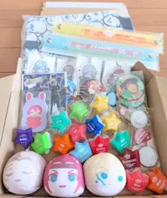 アニメグッズ　大量　まとめ売り　うたプリ　あんスタ　リングライト　缶バッジ　特典