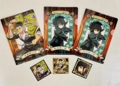 鬼滅の刃 ミニクリアファイル・シール烈伝5 悲鳴嶼行冥・時透無一郎まとめ売り