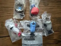 【新品未開封】パペットスンスン　めじるしアクセサリー　5個セット　コンプリート