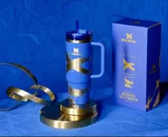 STANLEY QUENCHER H2.0 TUMBLER 青/金0.88