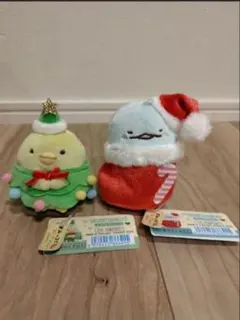 すみっコぐらし　2024年クリスマス　てのりぬいぐるみのサムネイル