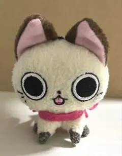 にゃんぱいあ 茶々丸 猫 ぬいぐるみ マスコット ストラップ 激レア おすわり