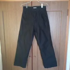 UNIQLO U 　ベイカーパンツ　黒　ウエスト73