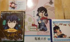 鬼滅の刃 収穫祭 クリアファイル ストロベリー　クリアカード　伊之助4点