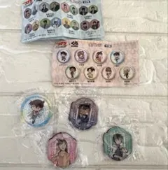 名探偵コナン くら寿司 びっくらポン 缶バッジ・マグネット セット