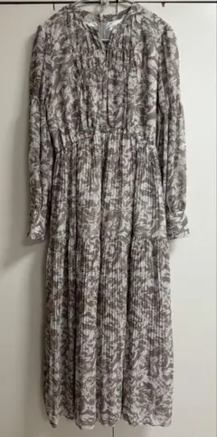 Rirandture花柄マキシワンピース 長袖