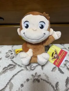 おさるのジョージ ぬいぐるみ バッグ 新品 タグ付き 可愛い ぽってり リュックのサムネイル