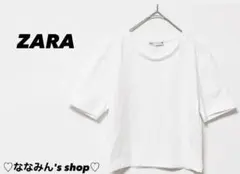 ♡ ザラ　Tシャツ　半袖　ホワイト　白　夏服　サイズ S♡