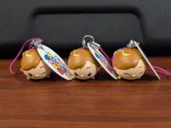 ディズニー　ツムツム　アーケード アナ 3種セット ストラップ