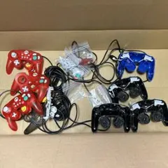 HORI クラシックコントローラー パーツセット 8個 ジャンク 修理 改造用