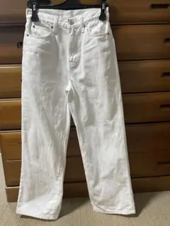 ユニクロワイドストレートデニム