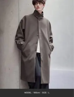 ASTRONOMY モカ ステンカラーコート