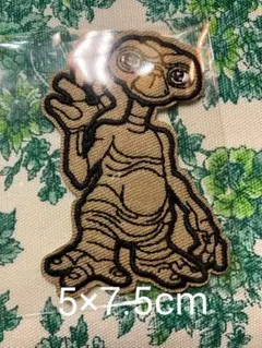 ET/イーティ/③刺繍アイロンワッペン
