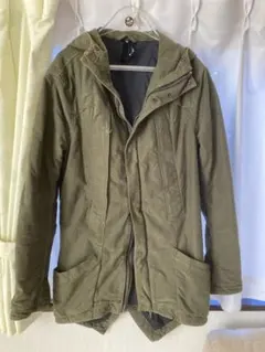 RIPVANWINKLE オリーブ モッズコート　サイズS