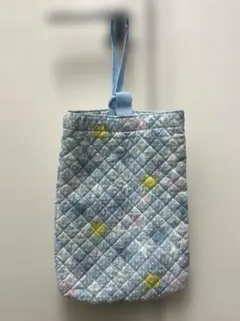 【未使用✨】上履き袋　水色　星