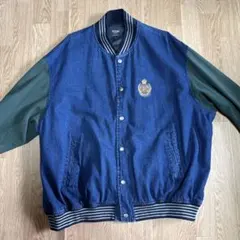 BEAMS HEART スタジャン デニム切替