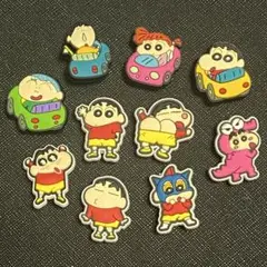 クロックスジビッツ　サンダルアクセサリー　クレヨンしんちゃん