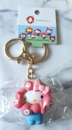 ⭐️【ミシカラージ様専用】キティ　なりきりキーホルダー万博サンリオ×ミャクミャク