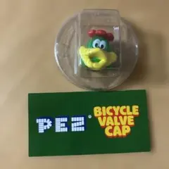 PEZ BICYCLE VALVE CAP ダック カプセルトイ バルブキャップ
