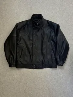 90s Double-Flap Leather Jacketのサムネイル