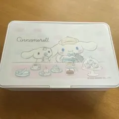 サンリオ　シナモロール　当りくじ　⑩ミラー付き小物入れ ホワイト