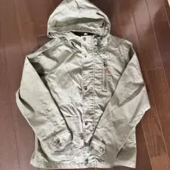 NAVY フード付きオリーブグリーンジャケット 150