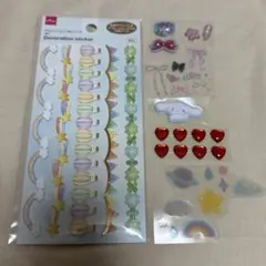 デコレーションシール 立体シール セット