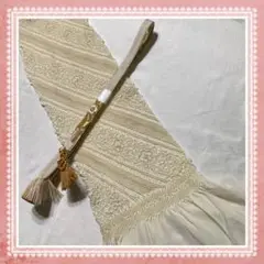 着物-帯揚げ帯締めセット【オークション】　《9月27日出品》ホワイト
