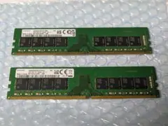 SAMSUNG DDR4 32GB 3200MHz UDIMM　16GB 2枚