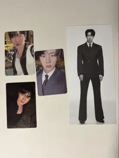 BTS JIN ソクジン ARIRANG アリラン フォトカード 3形態 4枚