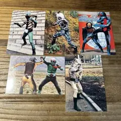 1999 カルビー 仮面ライダーチップス カード 5枚セット - メルカリ