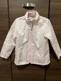 ホットビスケッツ　花柄ウインドブレーカー　110