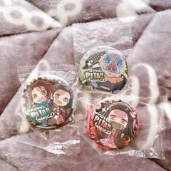 ぴたでふぉ 鬼滅の刃 缶バッジ