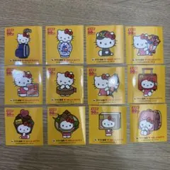ヤマト運輸ハローキティコラボシール12枚コンプ