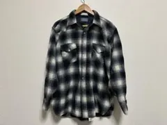 ペンドルトン　ウエスタンシャツ ブラック　オンブレ　チェック　Pendleton