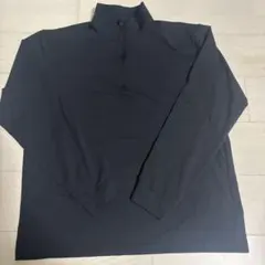 UNIQLO UVカットハーフジップTシャツ長袖