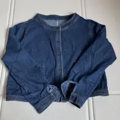 週末セール【未使用】デニムジャケット 2XL サイズ ボタン付き