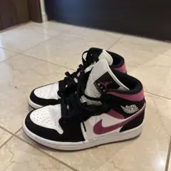 Nike Air Jordan 1 ホワイト/ブラック/ピンク
