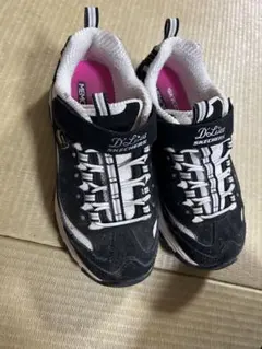 SKECHERS D'Lites キッズスニーカー ブラック/ホワイト20センチ