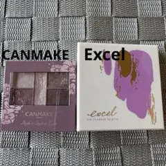 CANMAKE & サナexcel アイシャドウパレット 2点セット