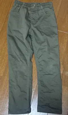MILD CLUB キッズ ロングパンツ カーキ