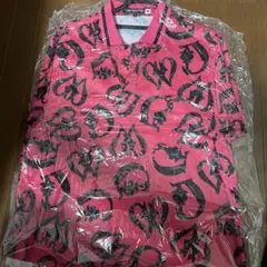 Dance With Dragon ゴルフシャツ サイズ5 XLピンク