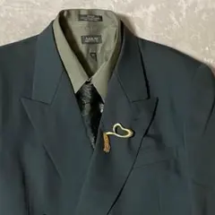 セットアップ】 ブライダル GOOVI ハンドメイドスーツ ネイビー