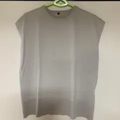 ベージュ ノースリーブ セーター Lサイズ