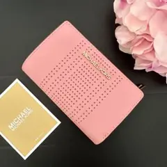 31 最新モデル 【新品】MICHAEL KORS 財布 二つ折り財布 ピンク