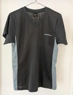 GOOD YEAR Vネック Tシャツ ブラックのサムネイル