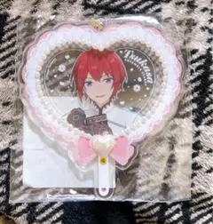 ぴくりあアクリルフレーム　ハートうちわver あんスタ　朱桜司