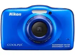 ジャンク品】Nikon COOLPIX S32 ブルー - メルカリ