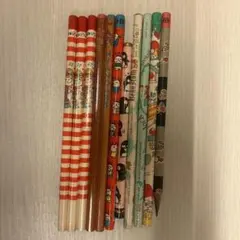 昭和サンリオ柄 HB鉛筆 11本セット